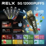 RELX Smash Go 12000 一次性電子煙 | 悅刻拋棄式電子煙推薦首選 · 超強續航 · 穩定功率